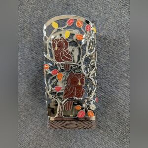 Bath & Body Works Owl Metal Soap Bottle Cover
